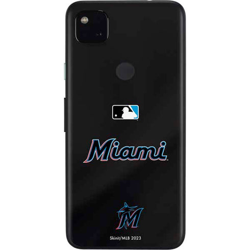 MLB Miami Marlins Jersey Alternate Google Pixel 4a Skin
